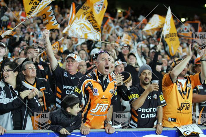 NRL 2010 QF Wests Tigers v Sydney Roosters - Tigers Fans