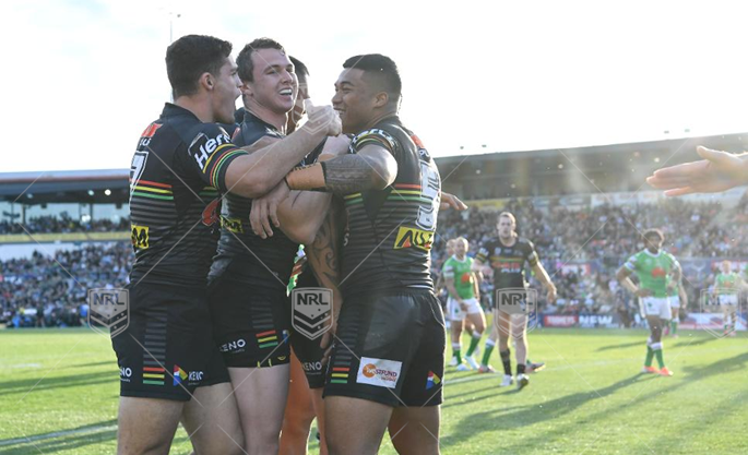 NRL 2019 RD19 Penrith Panthers v Canberra Raiders - Too Try, Try, Celeb