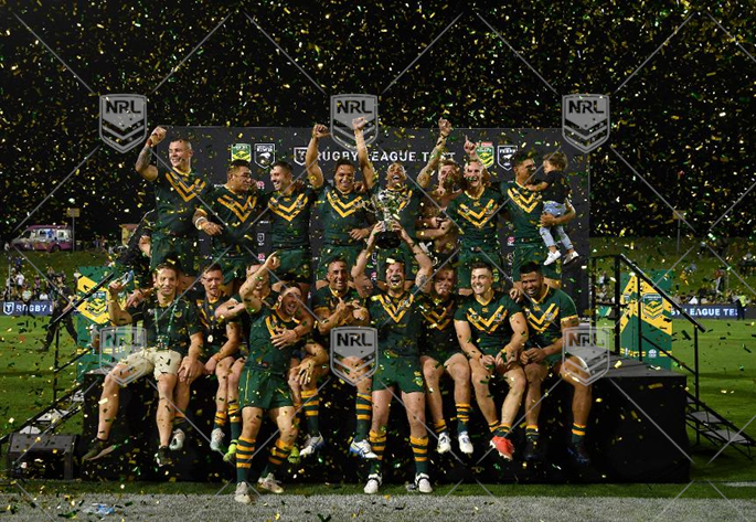 INT 2019 RD02 Australia v New Zealand - Aussie celebration