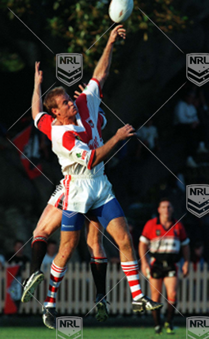 NRL 1997 RD08 North Sydney Bears v St George Dragons - Brunker taps back