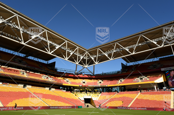 2021 Magic Round Colour - Suncorp Stadium View