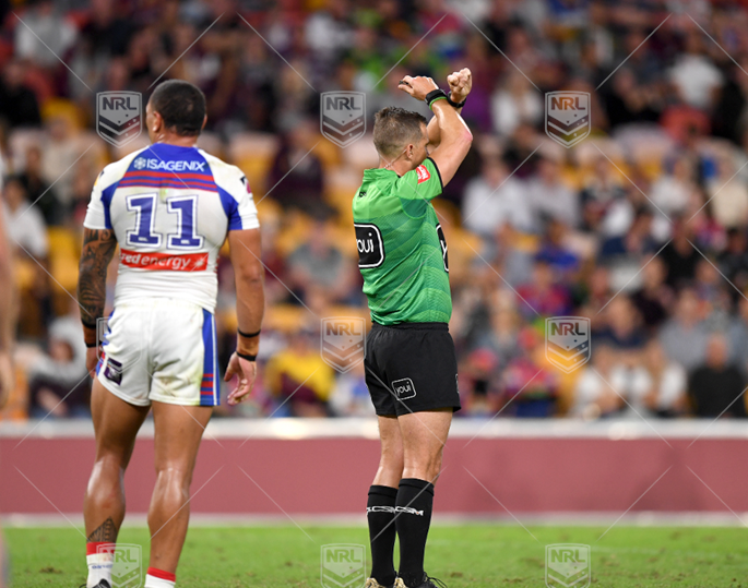 NRL 2021 RD10 Wests Tigers v Newcastle Knights - Grant Atkins On Report