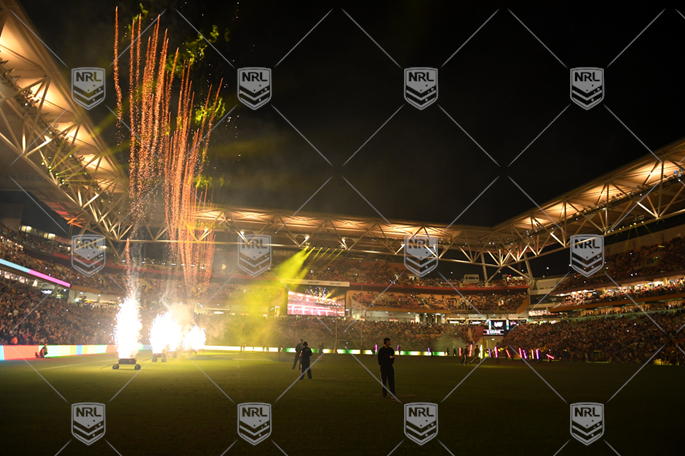 2021 Magic Round Colour - Suncorp Stadium View