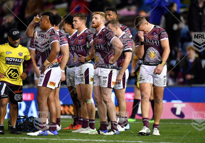 NRL 2021 RD12 Newcastle Knights v Manly-Warringah Sea Eagles - Dejection