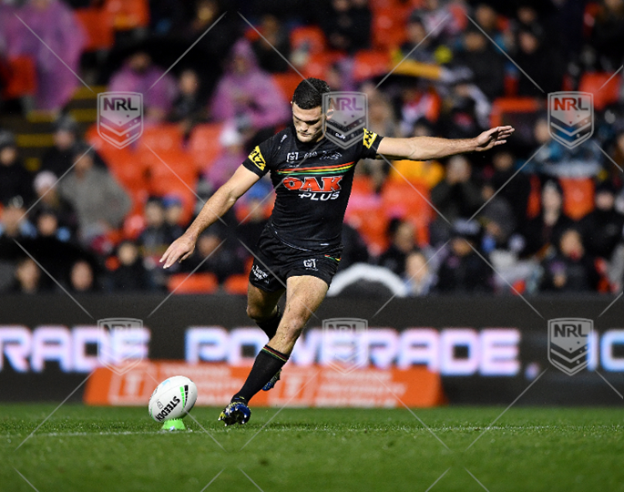 NRL 2021 RD15 Penrith Panthers v Sydney Roosters - Nathan Cleary, conversion