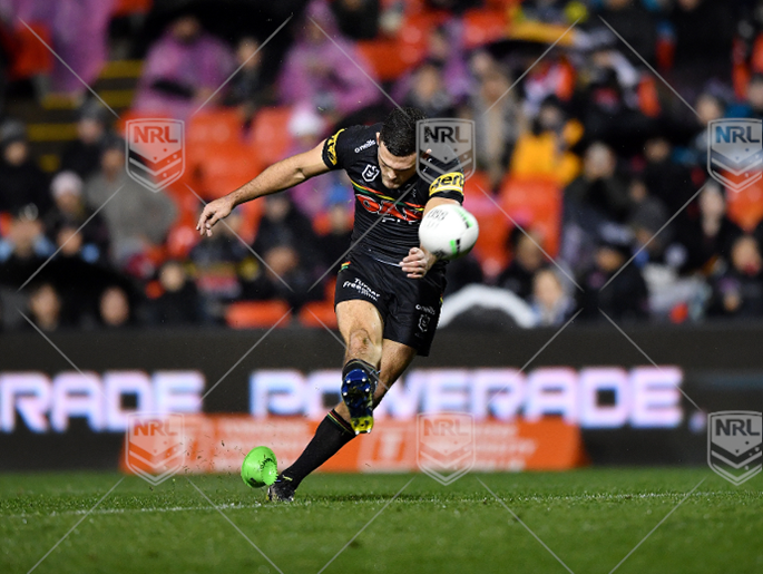 NRL 2021 RD15 Penrith Panthers v Sydney Roosters - Nathan Cleary, conversion