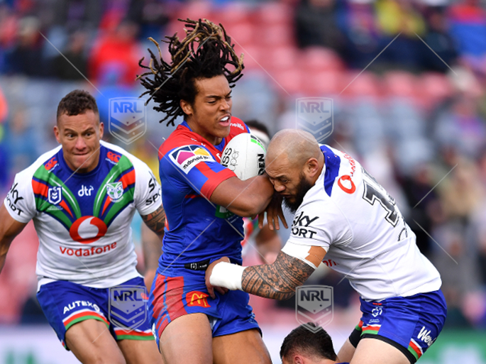 NRL 2021 RD15 Newcastle Knights v New Zealand Warriors - Dominic Young