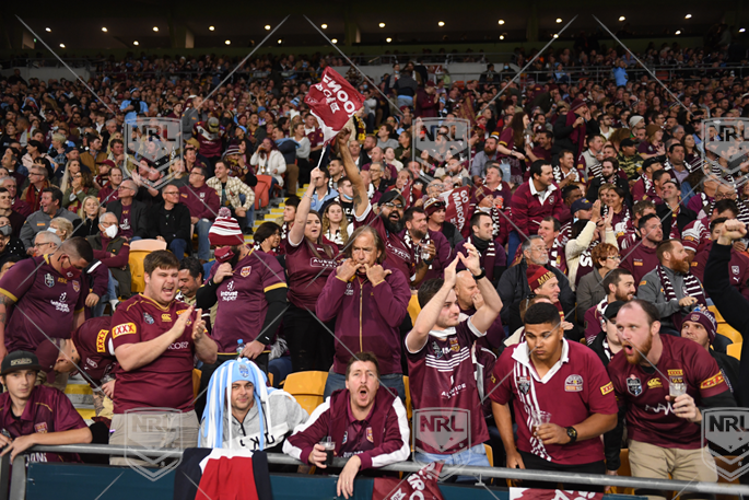 SOO 2021 RD02 Queensland v New South Wales - QLD Crowd