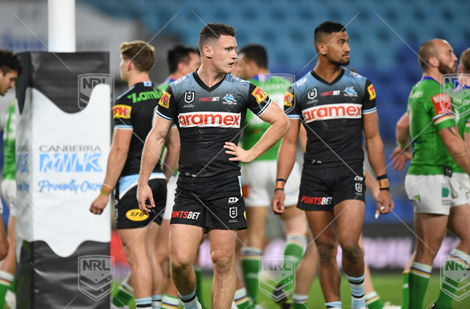 NRL 2021 RD18 Canberra Raiders v Cronulla-Sutherland Sharks - Connor Tracey, Dejection