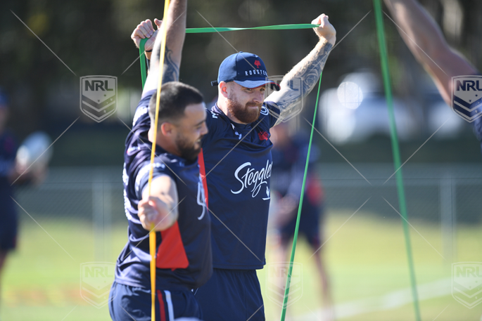 2021 Roosters Training 19th July - Keighran,A