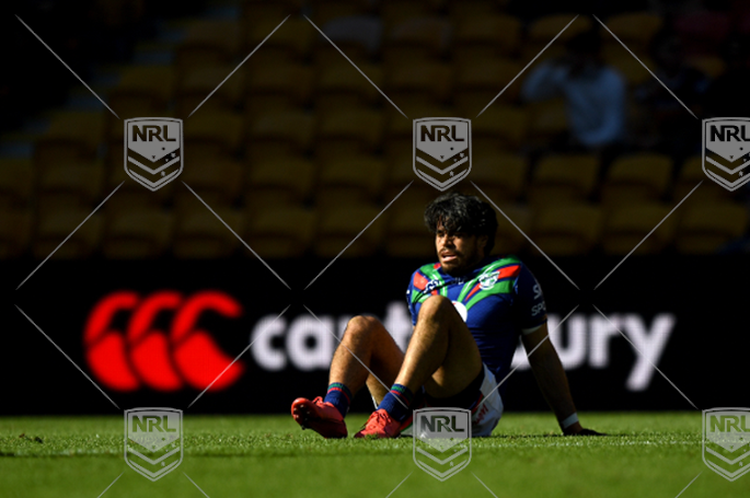 NRL 2021 RD18 New Zealand Warriors v Penrith Panthers - Tohu Harris, Injury