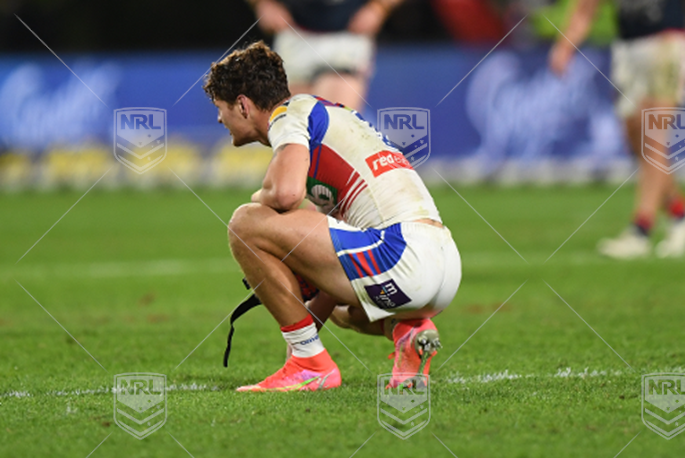 NRL 2021 RD19 Sydney Roosters v Newcastle Knights - Kalyn Ponga, Dejection