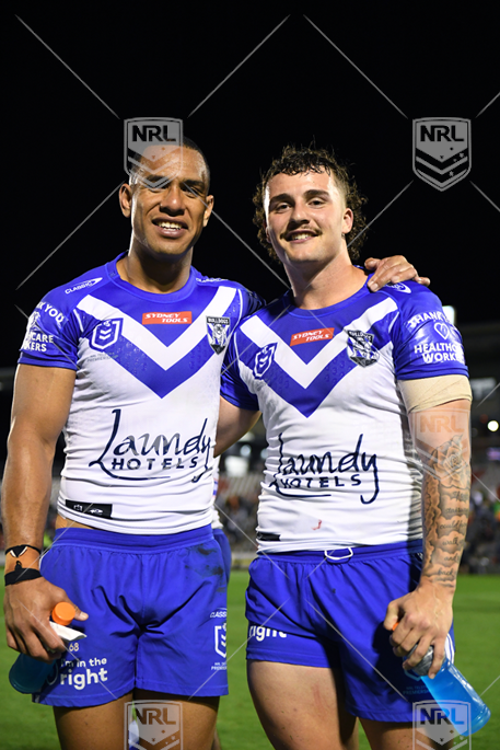 NRL 2021 RD25 Wests Tigers v Canterbury-Bankstown Bulldogs - Will Hopoate Aaron Schoupp
