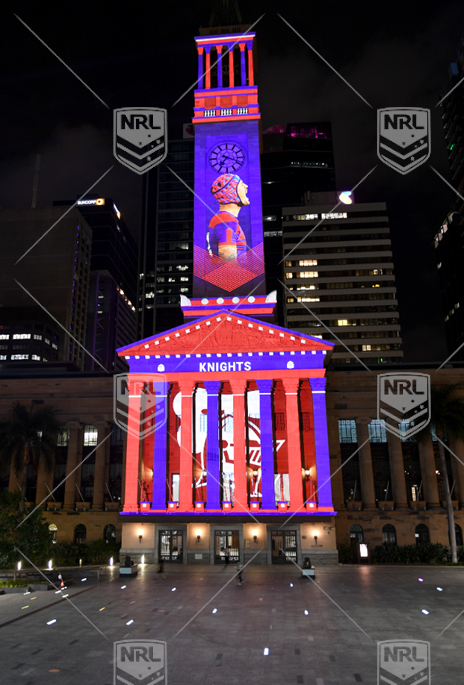 2021 King George Light Projections - Knights Light Projections