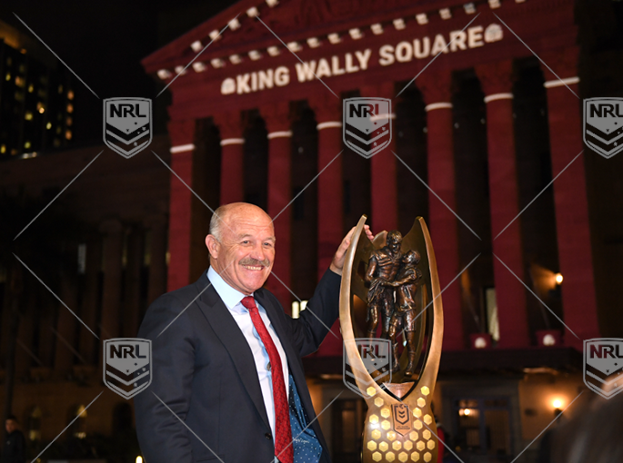2021 King George Light Projections - Wally Lewis