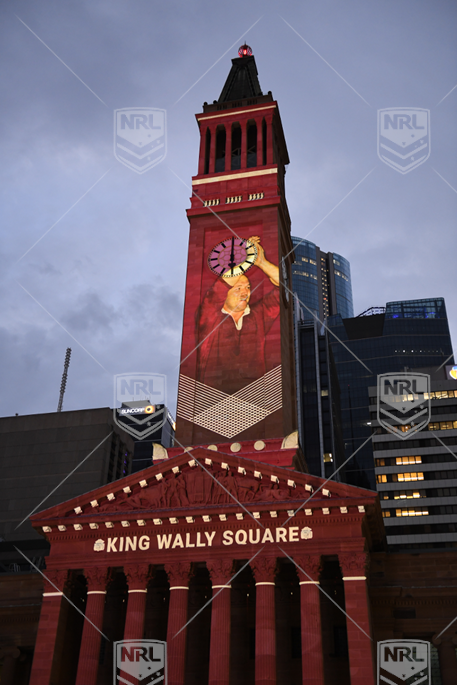 2021 King George Light Projections - Wally Lewis Light Projections