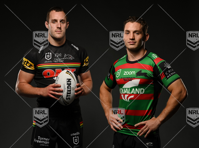 NRL 2021 GF Penrith Panthers v South Sydney Rabbitohs - Isaah Yeo Cameron Murray, Portrait