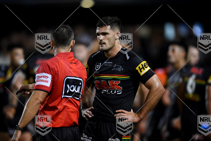 NRL 2022 RD06 Penrith Panthers v Brisbane Broncos - Nathan Cleary, on report