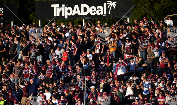 NRL 2022 RD09 Manly-Warringah Sea Eagles v Wests Tigers - Manly crowd