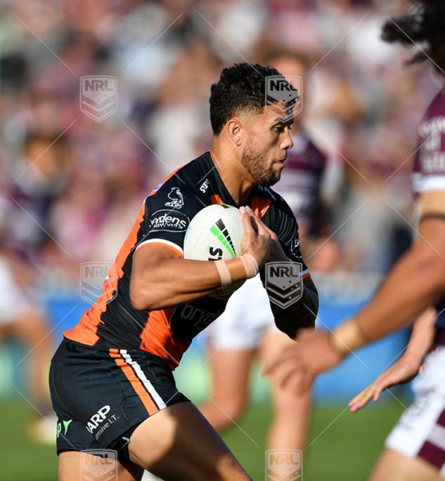 NRL 2022 RD09 Manly-Warringah Sea Eagles v Wests Tigers - Starford To'a