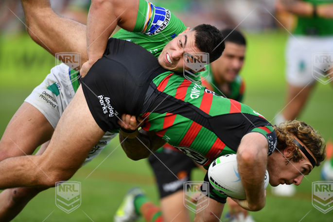 NRL 2022 RD11 South Sydney Rabbitohs v Canberra Raiders - Nick Cotric Campbell Graham