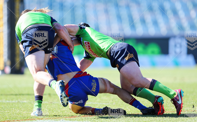 NSWC 2022 RD15 Canberra Raiders NSW Cup v Newcastle Knights NSW Cup - Tackle