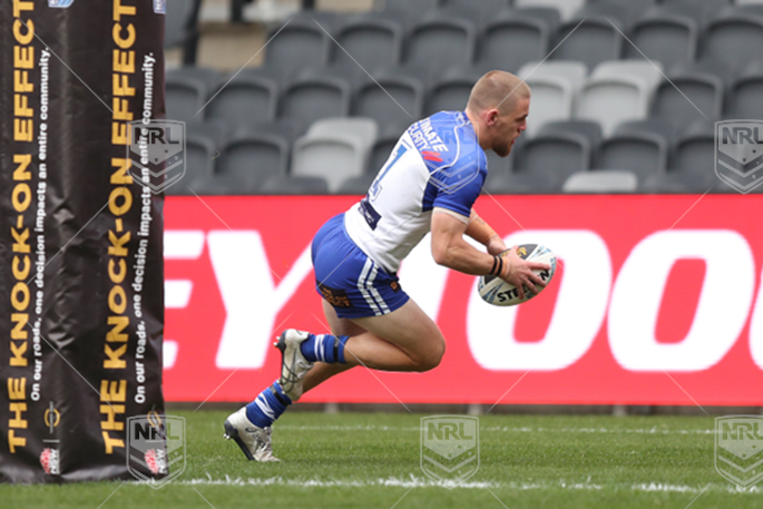 NSWC 2022 RD15 Canterbury-Bankstown Bulldogs NSW Cup v Western Suburbs Magpies - Matt Dufty, try