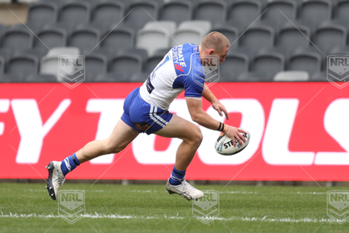 NSWC 2022 RD15 Canterbury-Bankstown Bulldogs NSW Cup v Western Suburbs Magpies - Matt Dufty, try
