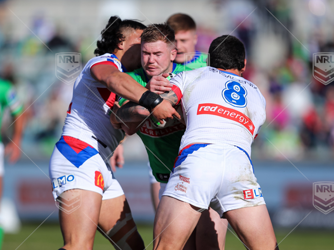 NRL 2022 RD15 Canberra Raiders v Newcastle Knights - Hudson Young