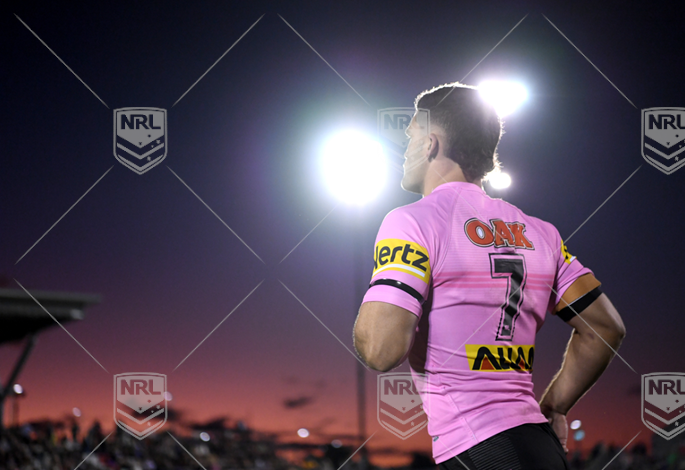 NRL 2022 RD15 New Zealand Warriors v Penrith Panthers - Nathan Cleary, Run Out