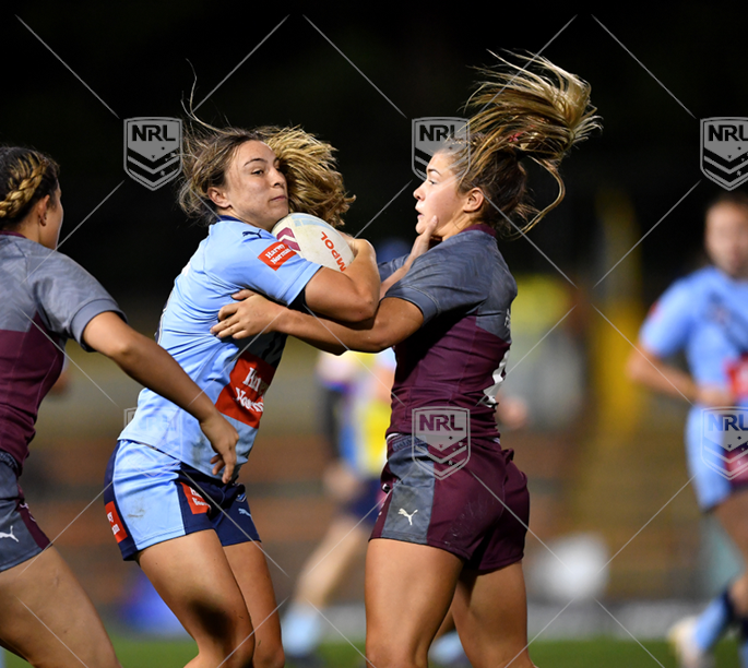 SOOWU19 2022 RD01 New South Wales Women U19 v Queensland Women U19 - Andie Robinson Jada Ferguson