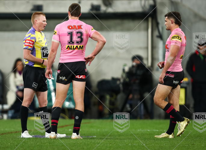 NRL 2022 RD20 Parramatta Eels v Penrith Panthers - Nathan Cleary, Send Off, Sent Off