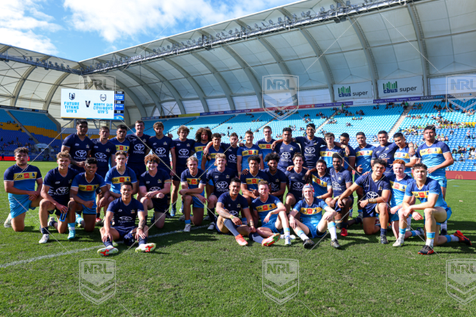 NRL 2022 RD20 Gold Coast Titans v Canberra Raiders - GROUP PHOTO