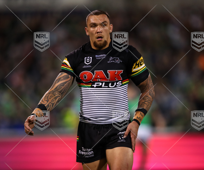 NRL 2022 RD21 Canberra Raiders v Penrith Panthers - James Fisher-Harris, Sin Bin