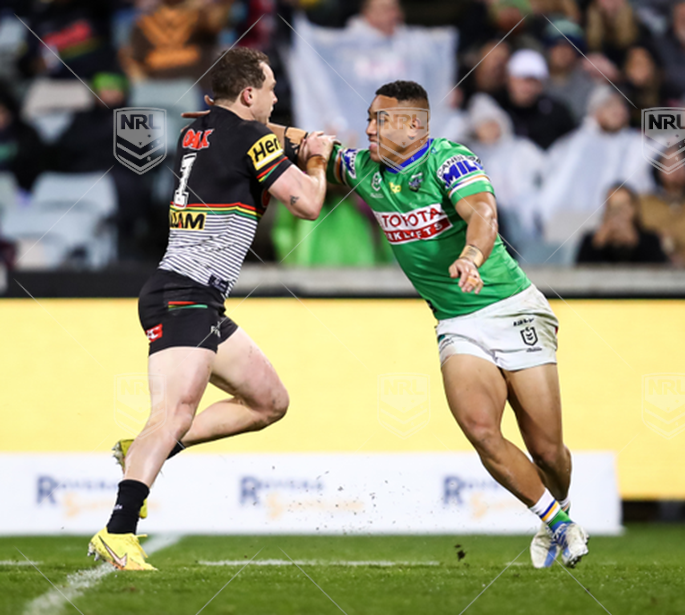NRL 2022 RD21 Canberra Raiders v Penrith Panthers - Dylan Edwards