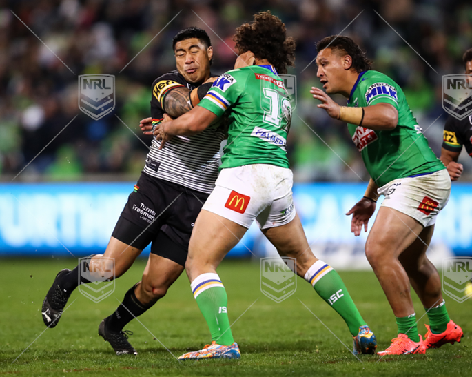 NRL 2022 RD21 Canberra Raiders v Penrith Panthers - Moses Leota
