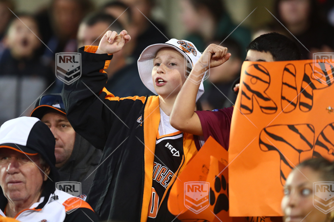 NRL 2022 RD21 Wests Tigers v Newcastle Knights - fans