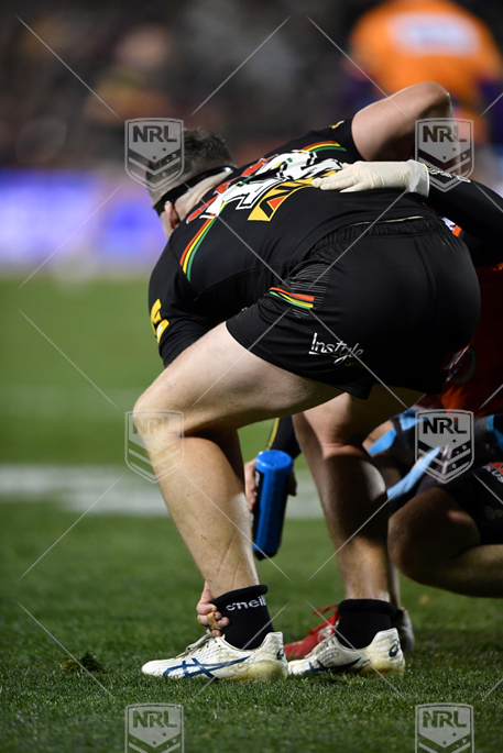 NRL 2022 RD22 Penrith Panthers v Melbourne Storm - Liam Martin, injury