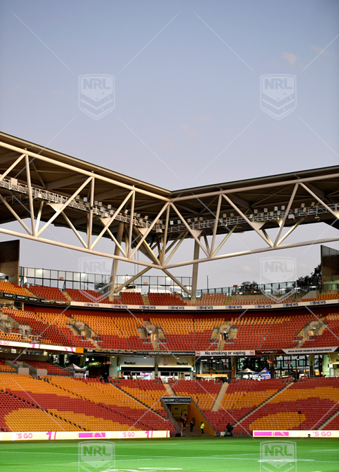 NRL 2022 RD22 Brisbane Broncos v Newcastle Knights - Suncorp Stadium