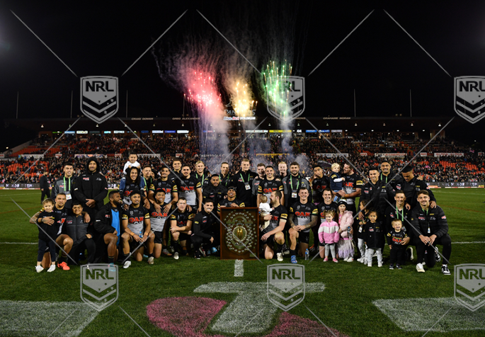 NRL 2022 RD24 Penrith Panthers v New Zealand Warriors - Minor Premiers, JJ Giltinan Shield