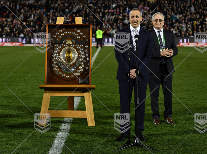 NRL 2022 RD24 Penrith Panthers v New Zealand Warriors - Andrew Abdo, Minor Premiers, JJ Giltinan