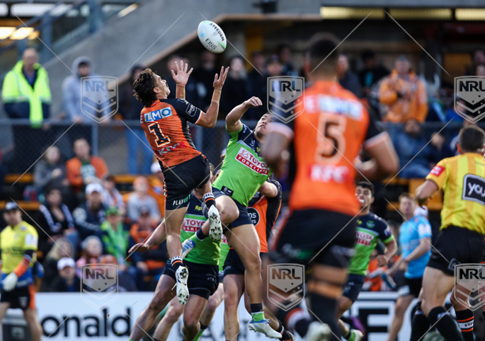 NRL 2022 RD25 Wests Tigers v Canberra Raiders - Daine Laurie
