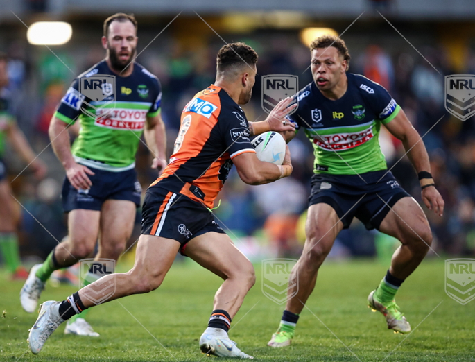 NRL 2022 RD25 Wests Tigers v Canberra Raiders - Starford To'a
