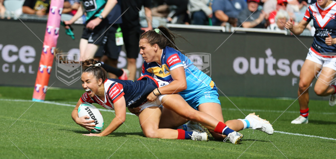 NRLW 2022 RD05 Gold Coast Titans Women v Sydney Roosters Women - Jada Taylor