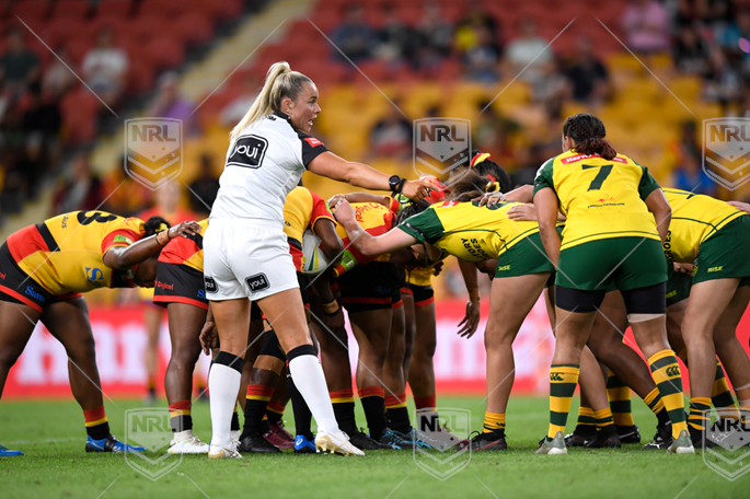 INT 2022 R2 Australian Prime Ministers XIII Womens v Papua New Guinea Orchids - Karra-Lee Nolan Referee