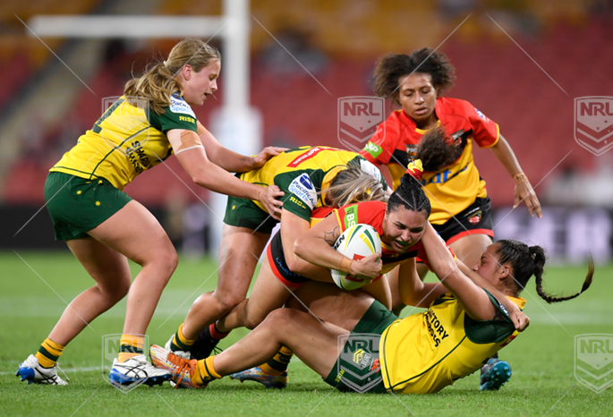 INT 2022 R2 Australian Prime Ministers XIII Womens v Papua New Guinea Orchids - Shellie Long