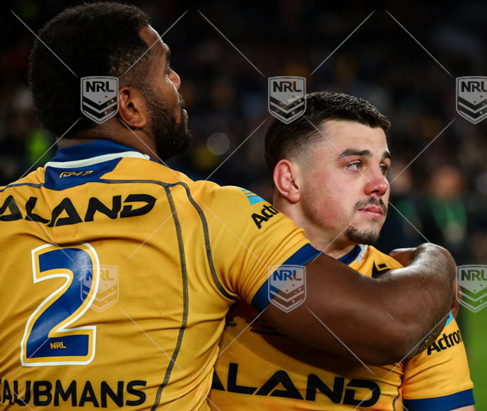 NRL 2022 GF Penrith Panthers v Parramatta Eels - Reed Mahoney, Dejection