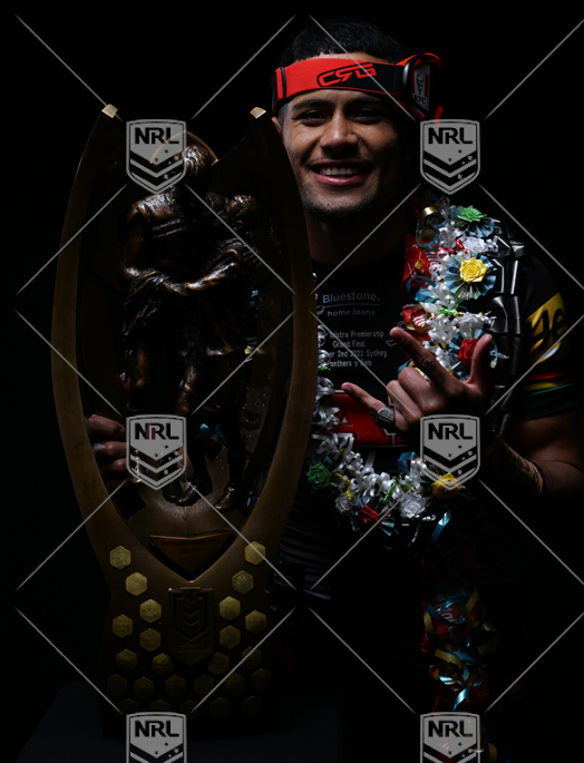 NRL 2022 GF Penrith Panthers v Parramatta Eels - Stephen Crichton, GF Portrait