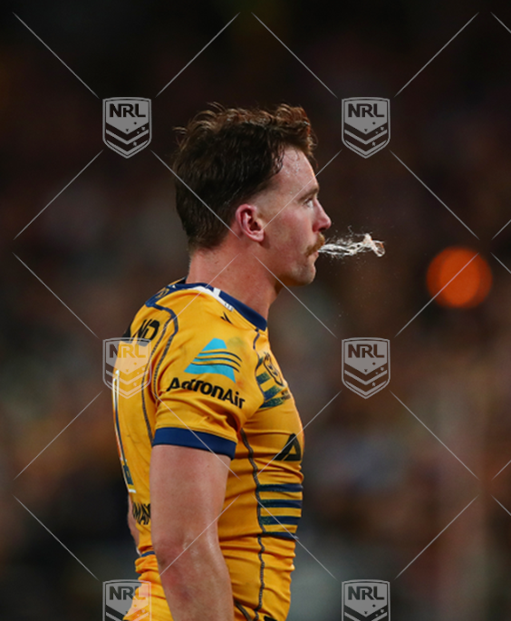 NRL 2022 GF Penrith Panthers v Parramatta Eels - Clinton Gutherson, Dejection