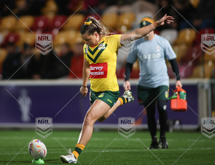 WRLWC 2022 RD01 Australian Jillaroos v Cook Islands Women - Lauren Brown